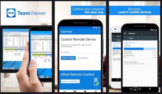 transferência do teamviewer